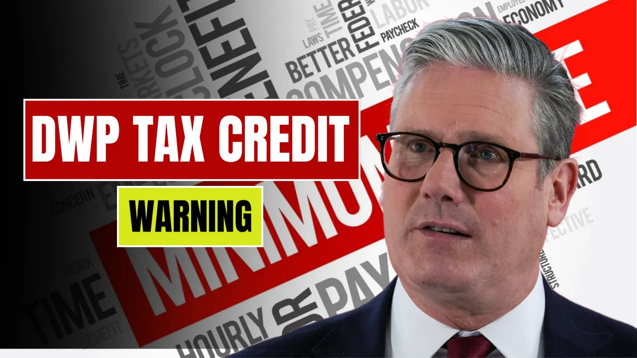 DWP Tax Credit Warning