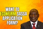 SASSA Application Form