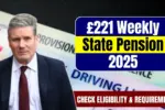 £221 Weekly State Pension 2025