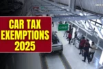 Car Tax Exemptions 2025