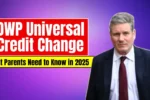 DWP Universal Credit Change