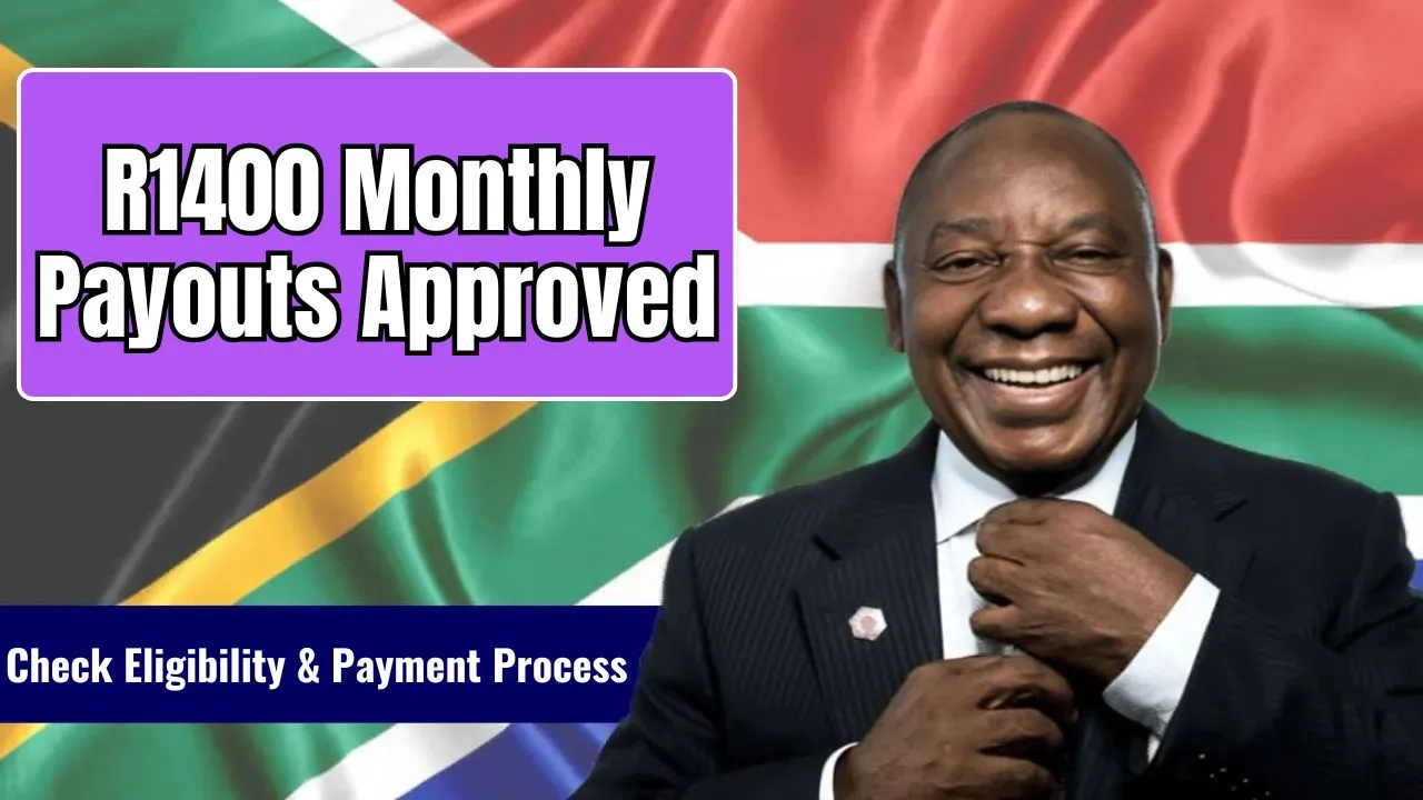 R1400 Monthly Payouts Approved