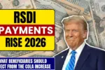 RSDI Payments Rise 2026