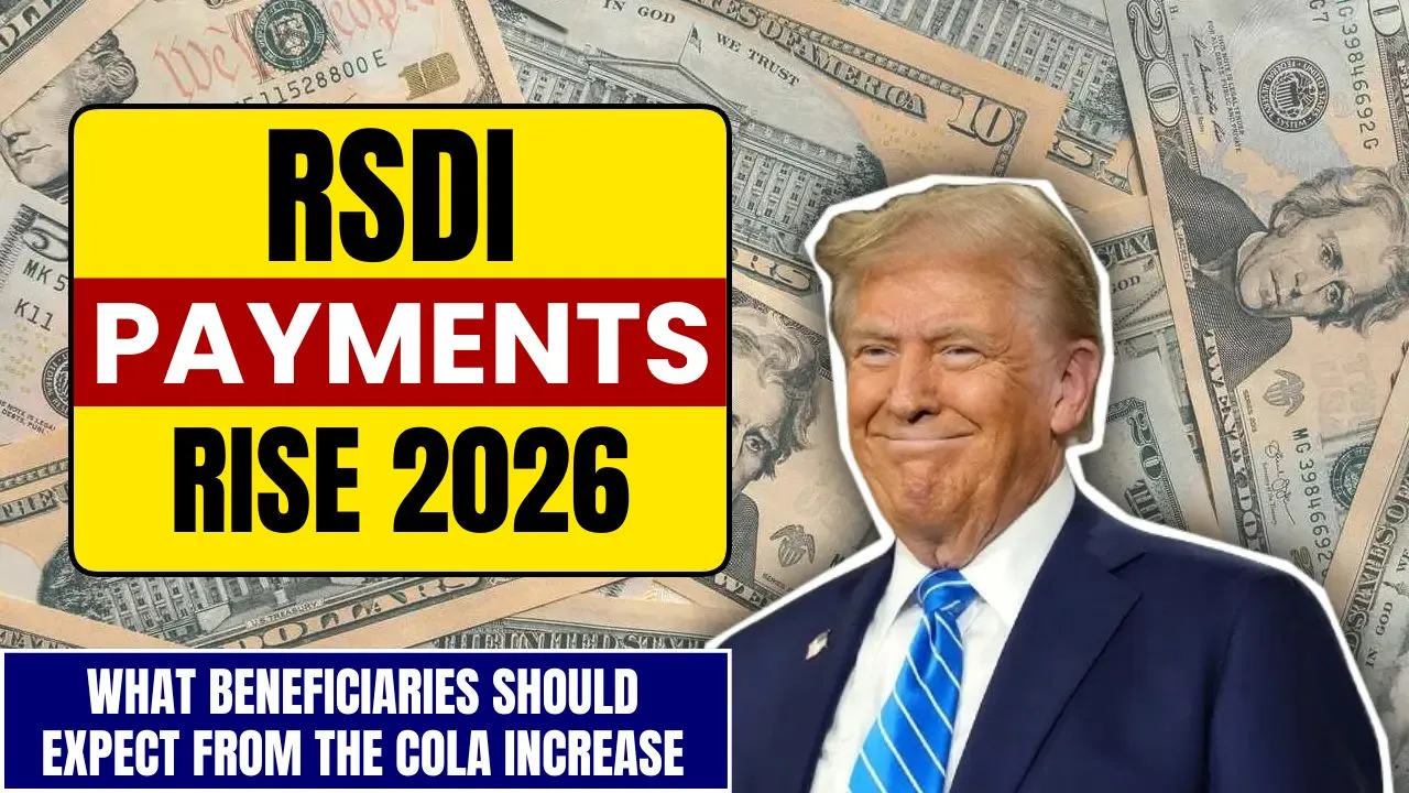 RSDI Payments Rise 2026