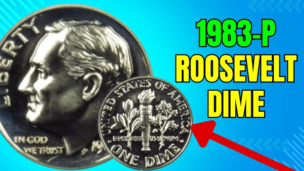 1983-P Roosevelt Dime