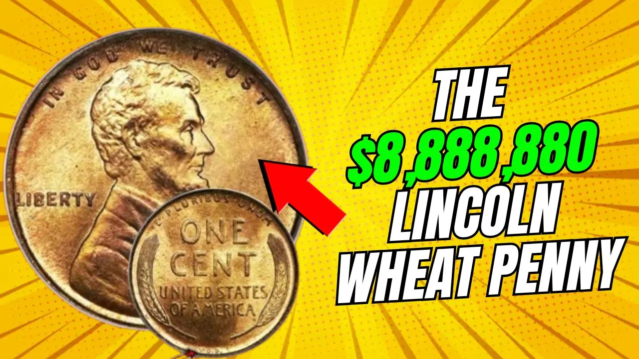 The $8888880 Lincoln Wheat Penny